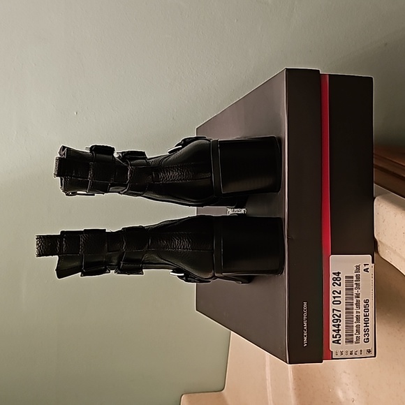 Vince Camuto Leather Mid-Shaft Boots. BNWT. Never worn. - Picture 8 of 10